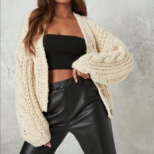 Missguided chunky knit sweater